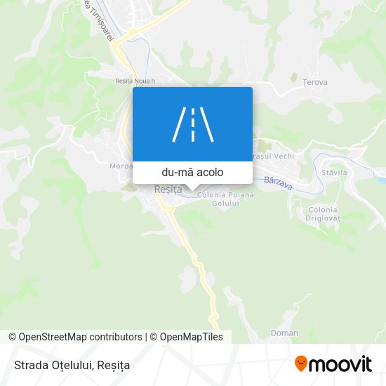 Hartă Strada Oțelului