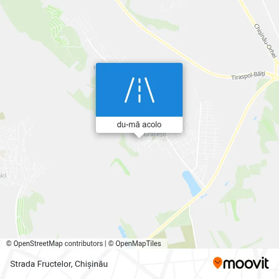 Hartă Strada Fructelor