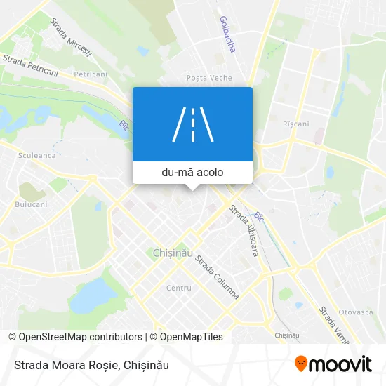 Hartă Strada Moara Roșie