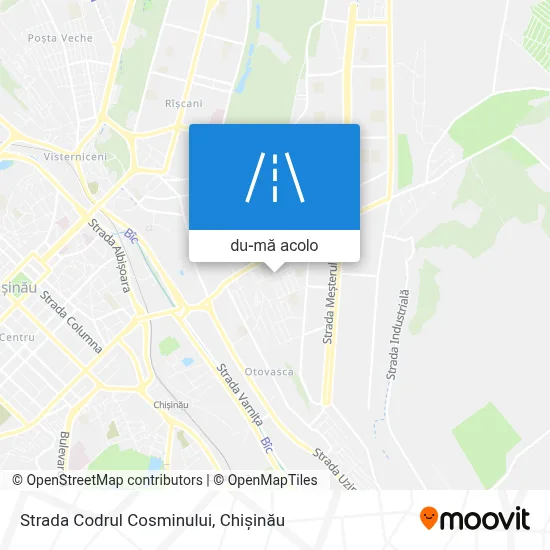 Hartă Strada Codrul Cosminului