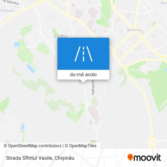 Hartă Strada Sfîntul Vasile