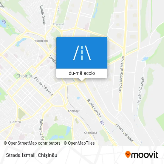 Hartă Strada Ismail