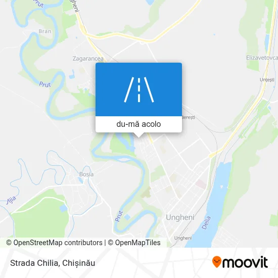 Hartă Strada Chilia