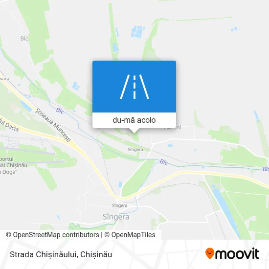 Hartă Strada Chișinăului