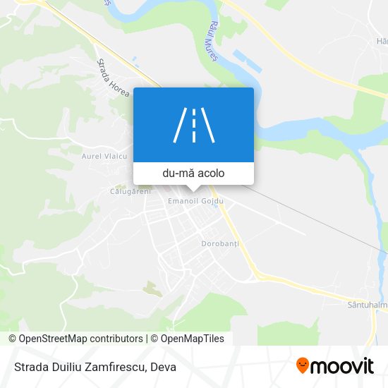 Hartă Strada Duiliu Zamfirescu