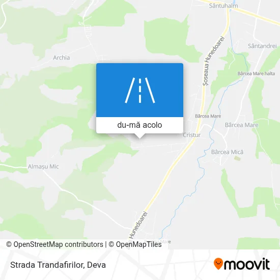 Hartă Strada Trandafirilor