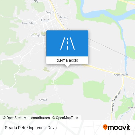 Hartă Strada Petre Ispirescu