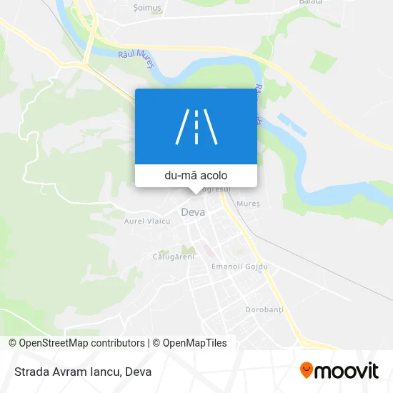 Hartă Strada Avram Iancu
