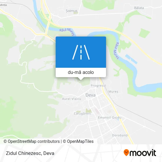 Hartă Zidul Chinezesc