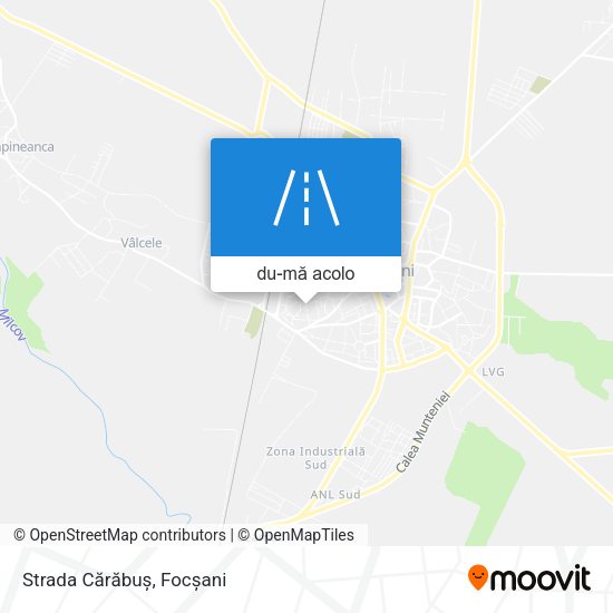 Hartă Strada Cărăbuș