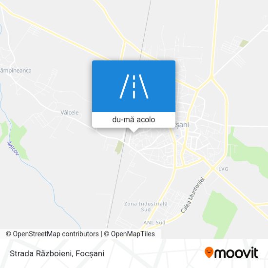 Hartă Strada Războieni