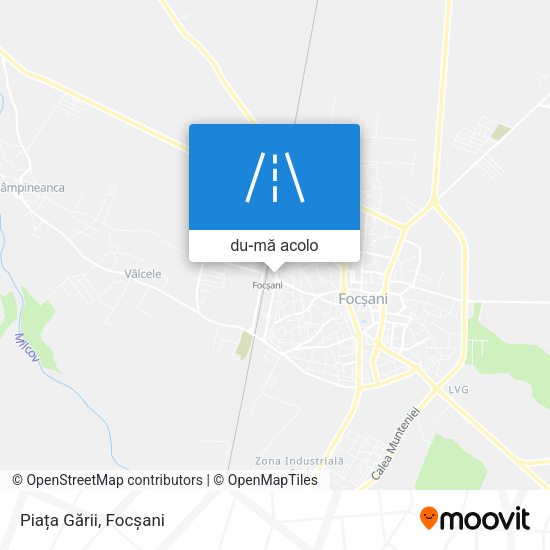 Hartă Piața Gării