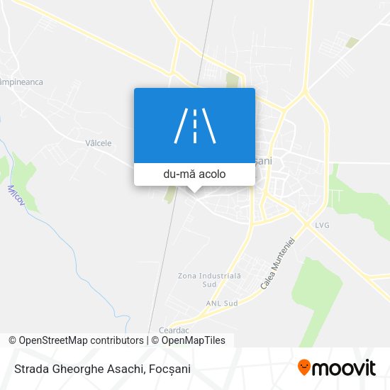 Hartă Strada Gheorghe Asachi