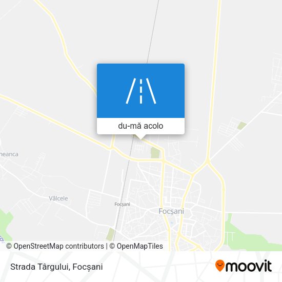 Hartă Strada Târgului