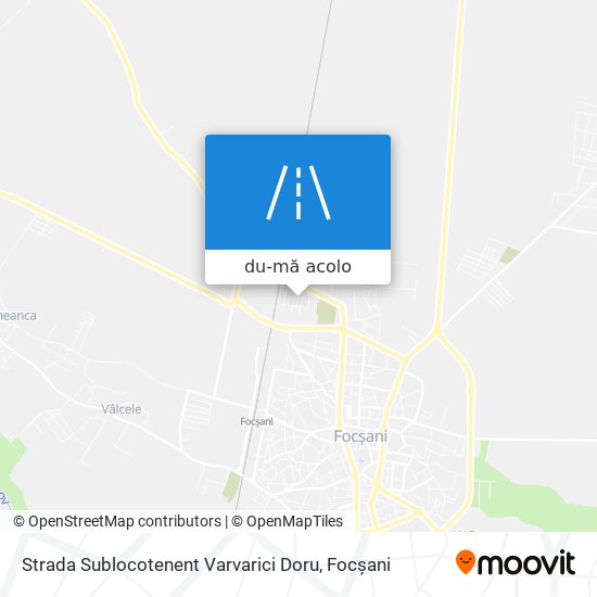 Hartă Strada Sublocotenent Varvarici Doru