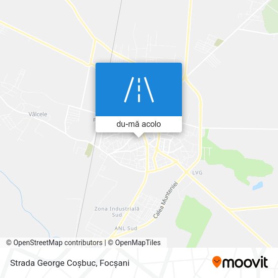 Hartă Strada George Coșbuc