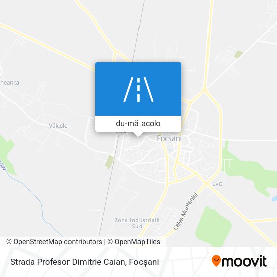 Hartă Strada Profesor Dimitrie Caian