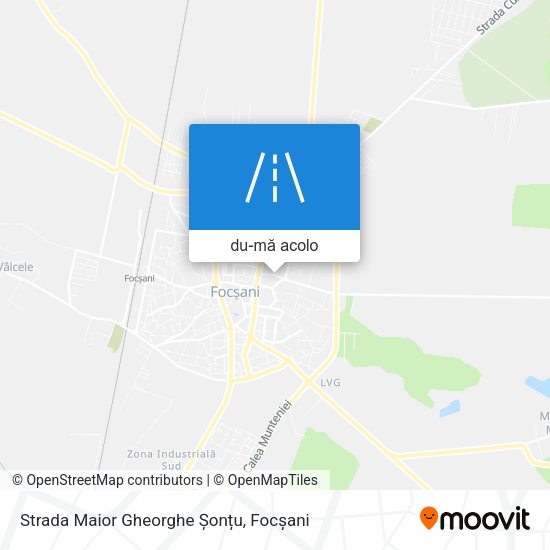 Hartă Strada Maior Gheorghe Șonțu