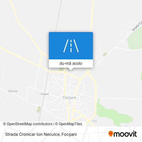 Hartă Strada Cronicar Ion Neculce