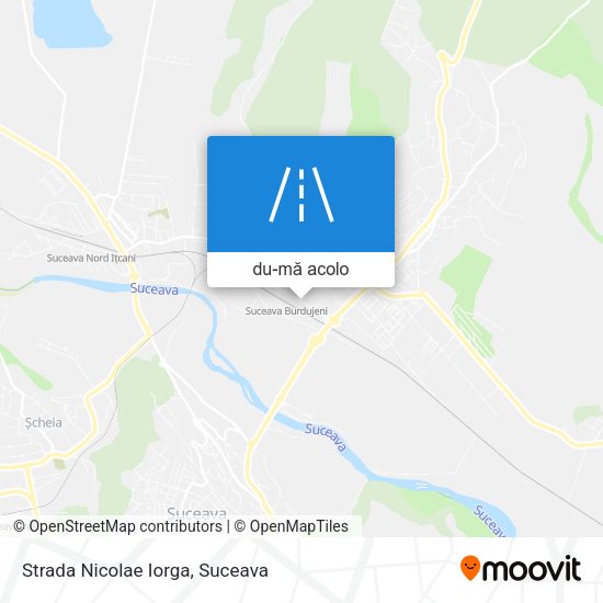 Hartă Strada Nicolae Iorga