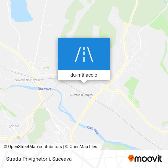 Hartă Strada Privighetorii
