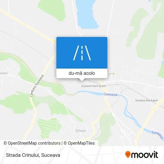 Hartă Strada Crinului