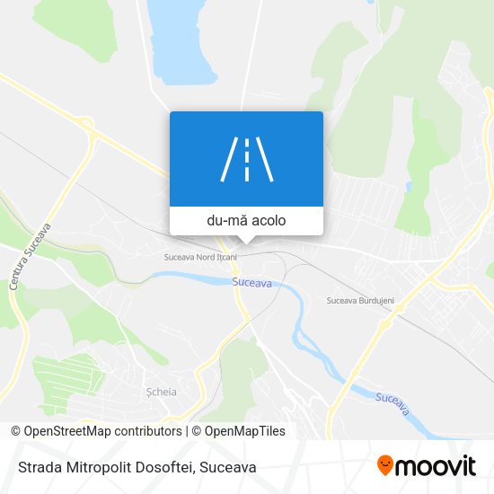 Hartă Strada Mitropolit Dosoftei