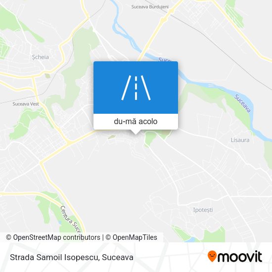 Hartă Strada Samoil Isopescu