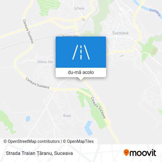 Hartă Strada Traian Țăranu