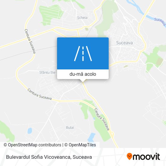 Hartă Bulevardul Sofia Vicoveanca