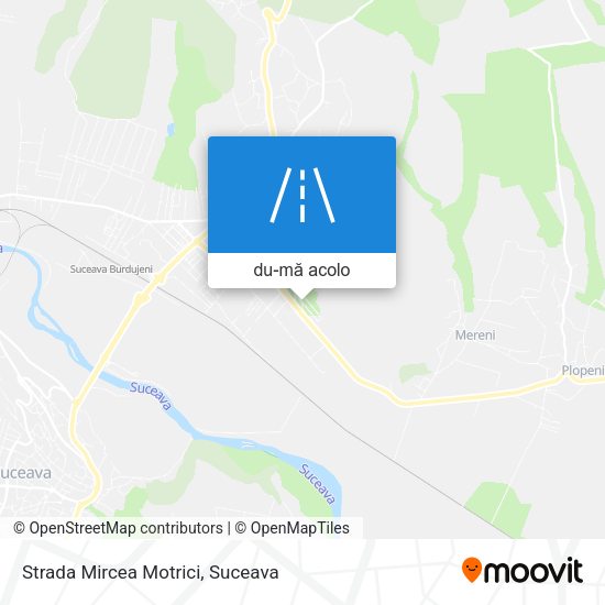 Hartă Strada Mircea Motrici