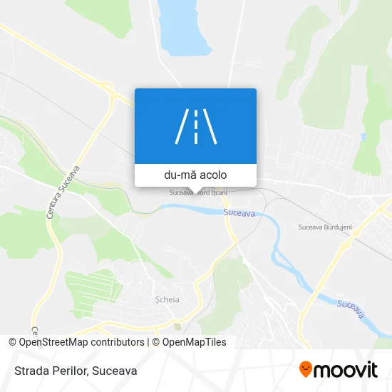 Hartă Strada Perilor