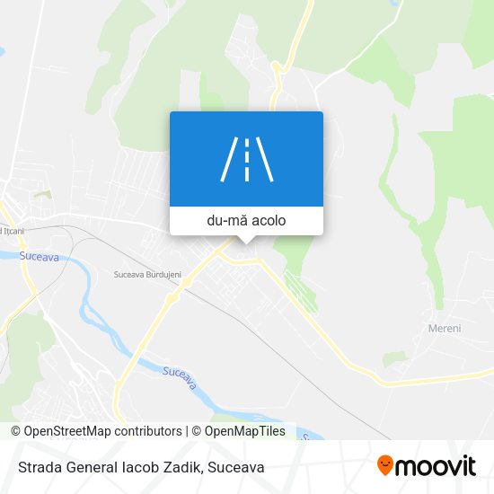 Hartă Strada General Iacob Zadik