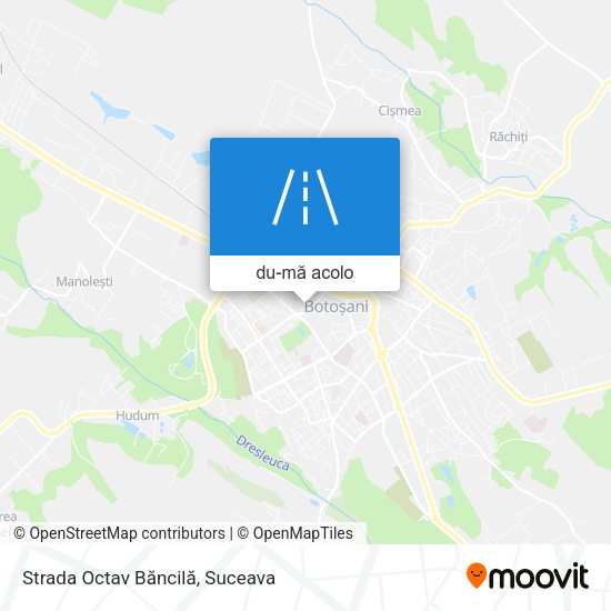 Hartă Strada Octav Băncilă