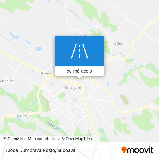 Hartă Aleea Dumbrava Roșie