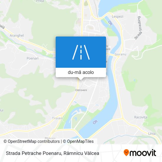 Hartă Strada Petrache Poenaru