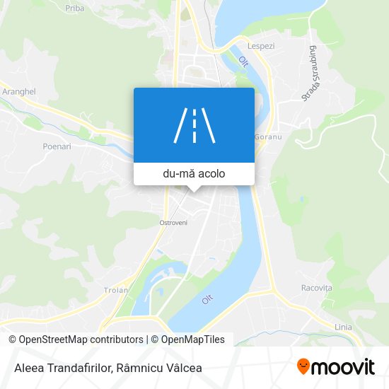 Hartă Aleea Trandafirilor