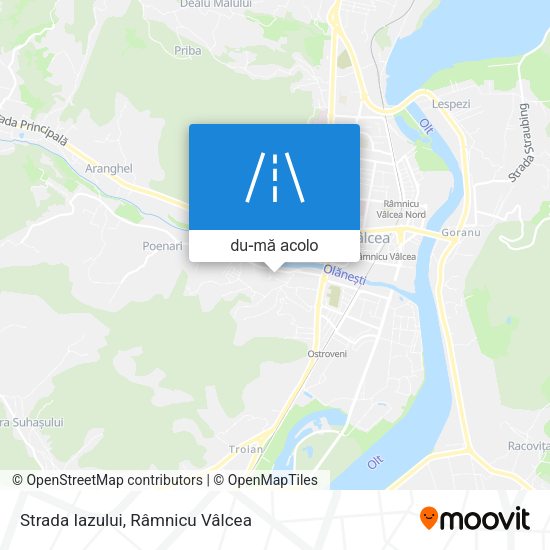 Hartă Strada Iazului