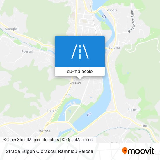 Hartă Strada Eugen Ciorăscu