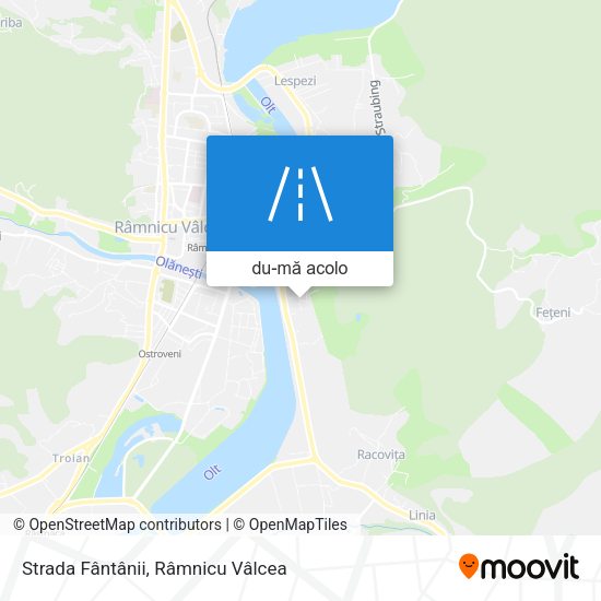 Hartă Strada Fântânii