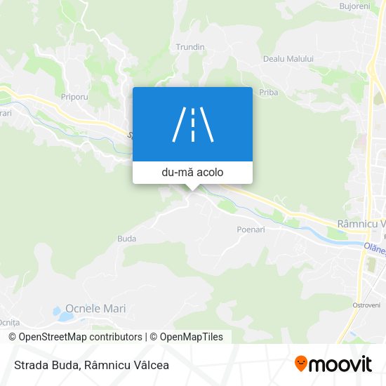Hartă Strada Buda