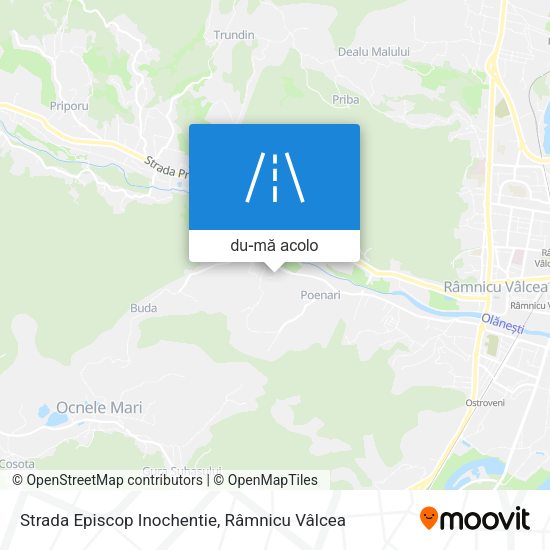 Hartă Strada Episcop Inochentie
