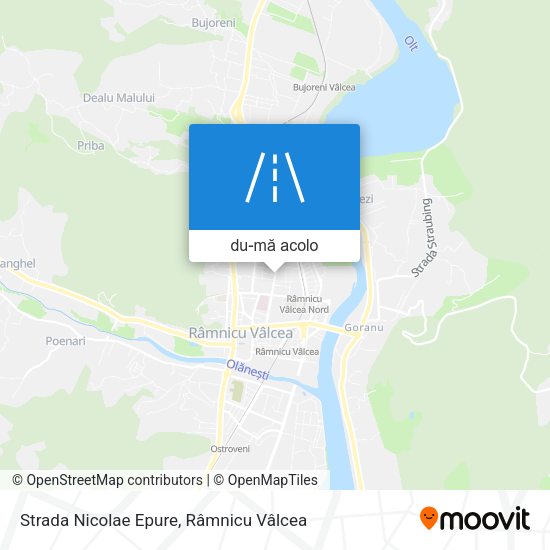 Hartă Strada Nicolae Epure
