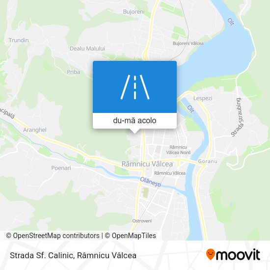 Hartă Strada Sf. Calinic