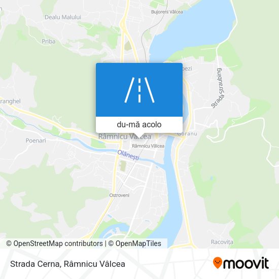 Hartă Strada Cerna