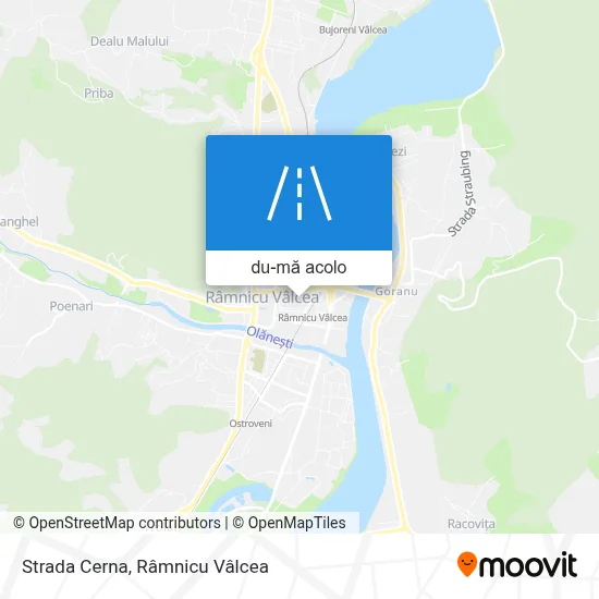 Hartă Strada Cerna