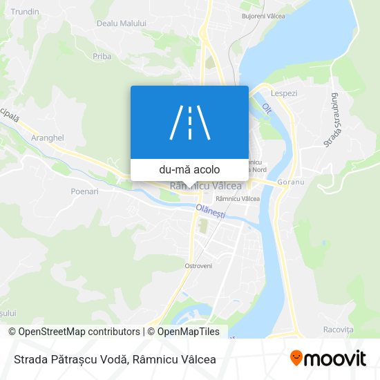 Hartă Strada Pătrașcu Vodă
