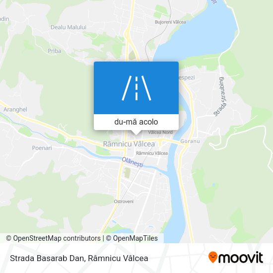 Hartă Strada Basarab Dan