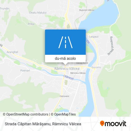 Hartă Strada Căpitan Mărășanu