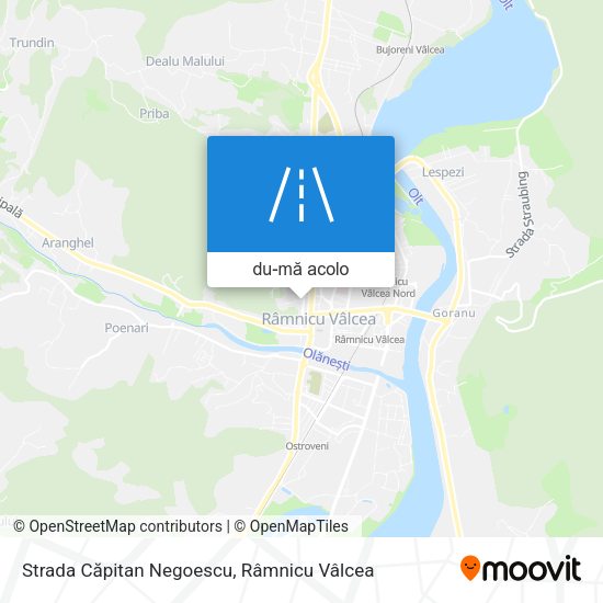 Hartă Strada Căpitan Negoescu